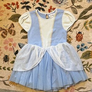 *EUC* Gap x Disney Baby and Toddler Cinderella Tulle Dress size 4T